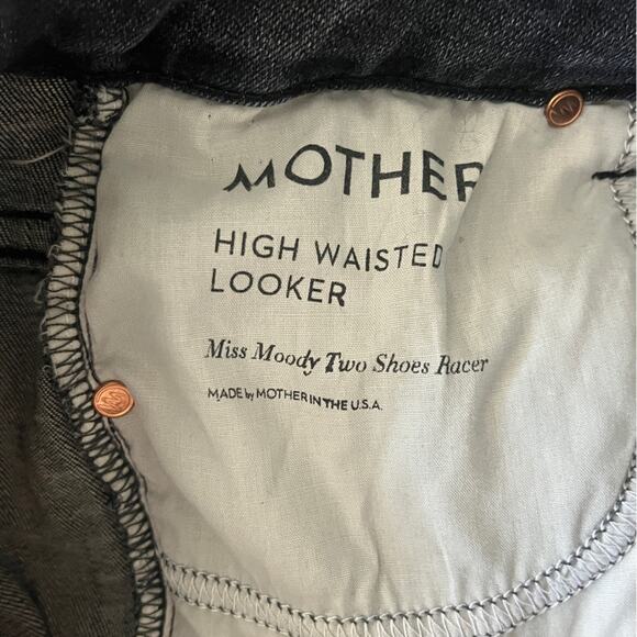 Mother High‎ Waisted Looker, Miss Moody Two Shoes Racer 27 - Picture 11 of 11